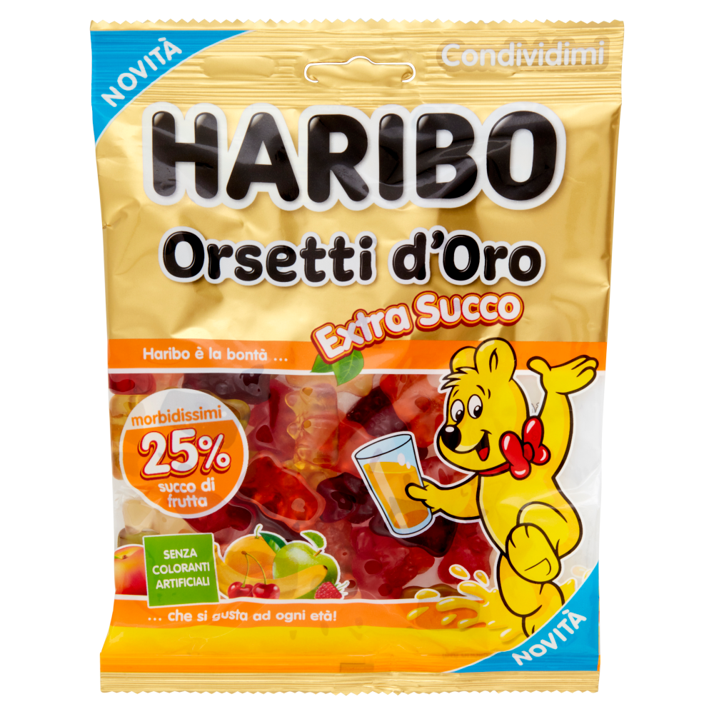 Haribo Orsetti d'Oro Extra Succo 150 g