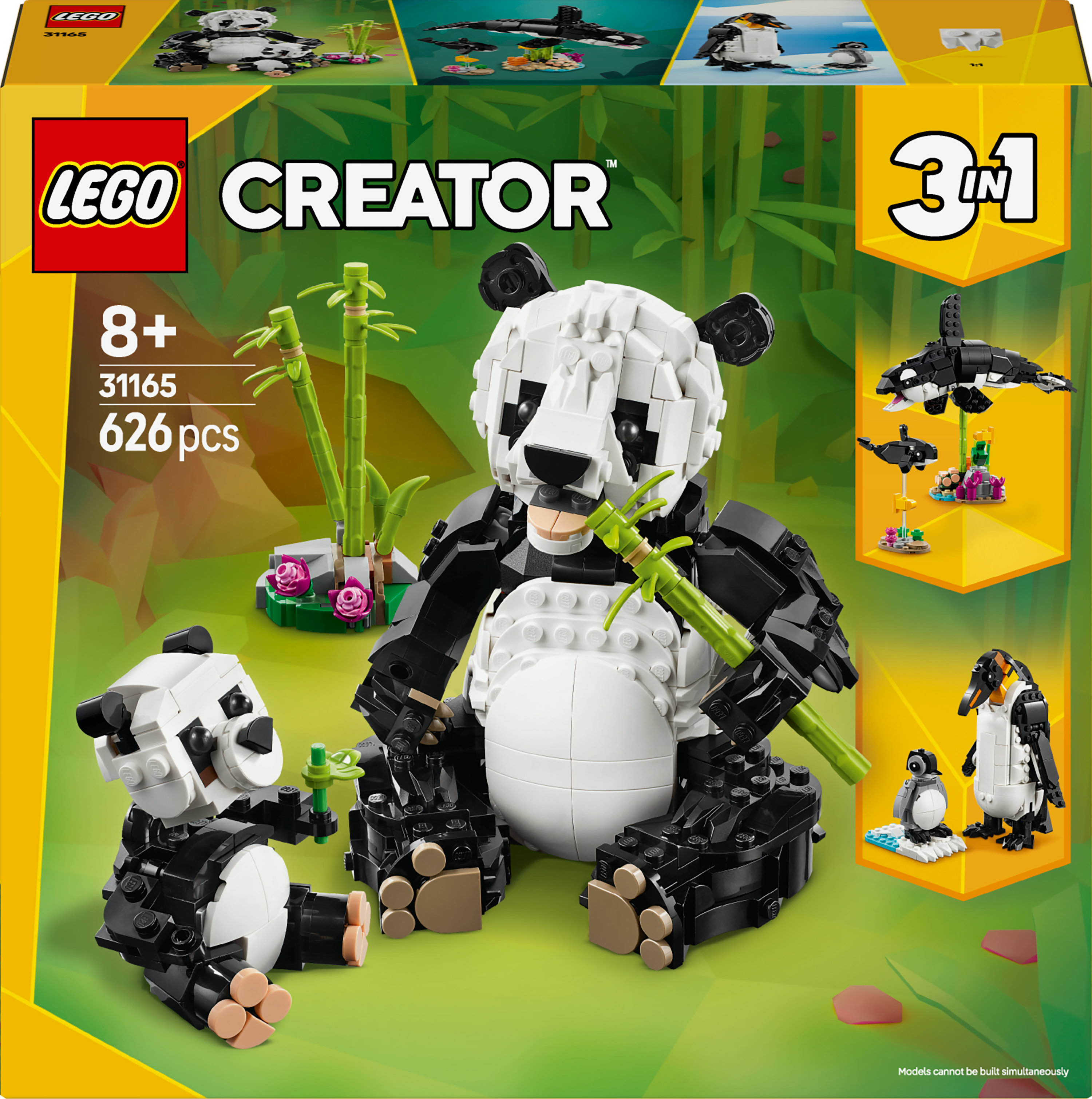 LEGO Creator Animali selvatici: famiglia di panda