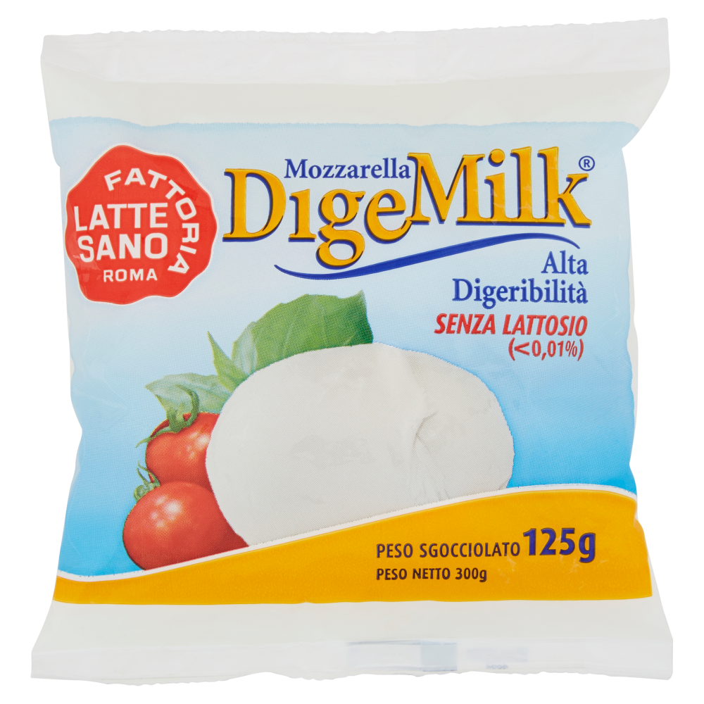 Fattoria Latte Sano DigeMilk Mozzarella Alta Digeribilit&agrave; 125 g