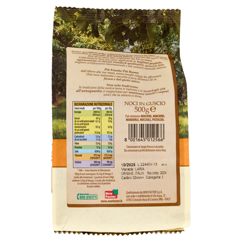 Mister Nut Noci Lara in Guscio 500 g