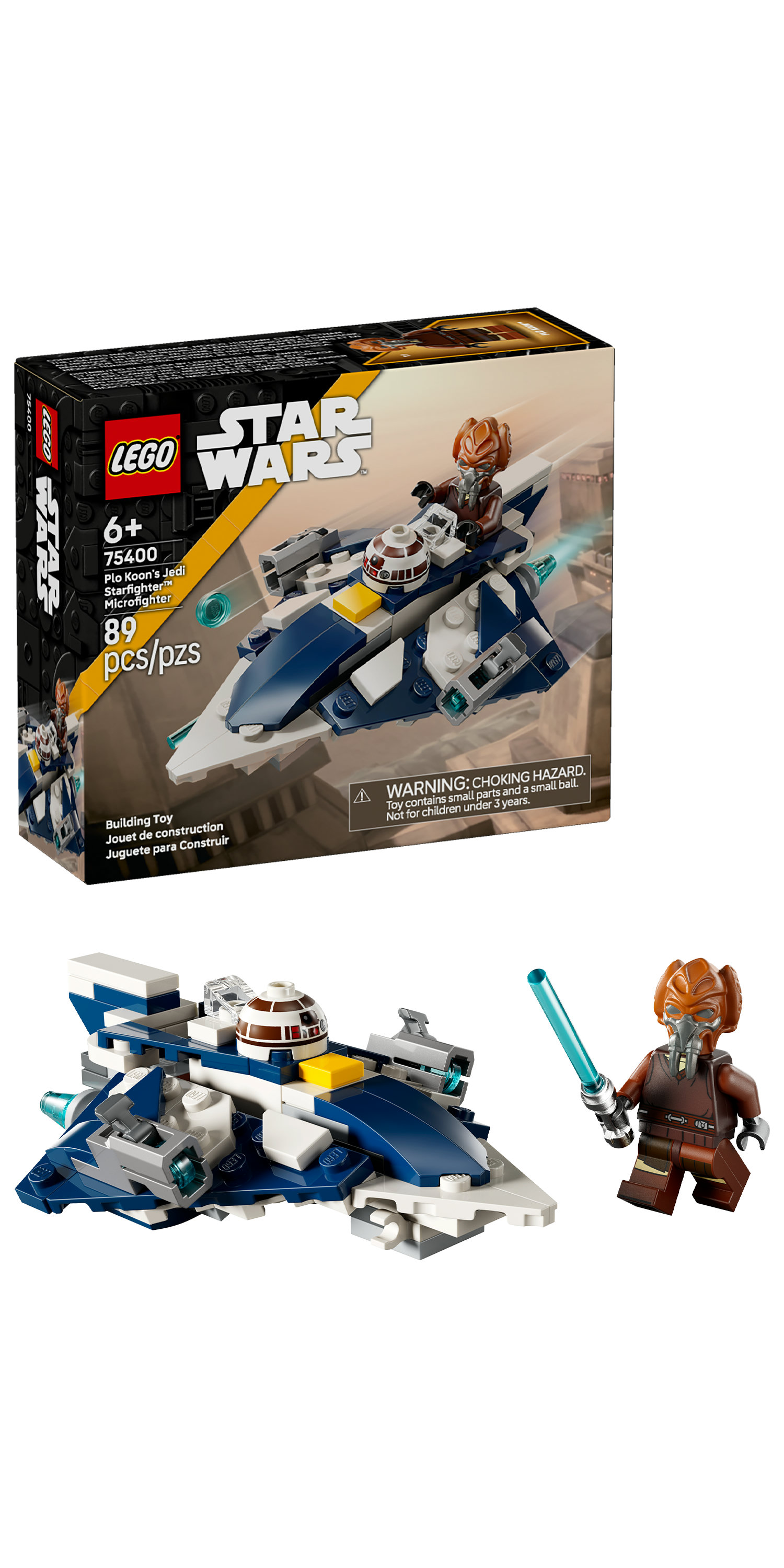 LEGO Star Wars Microfighter Jedi Starfighter di Plo Koon