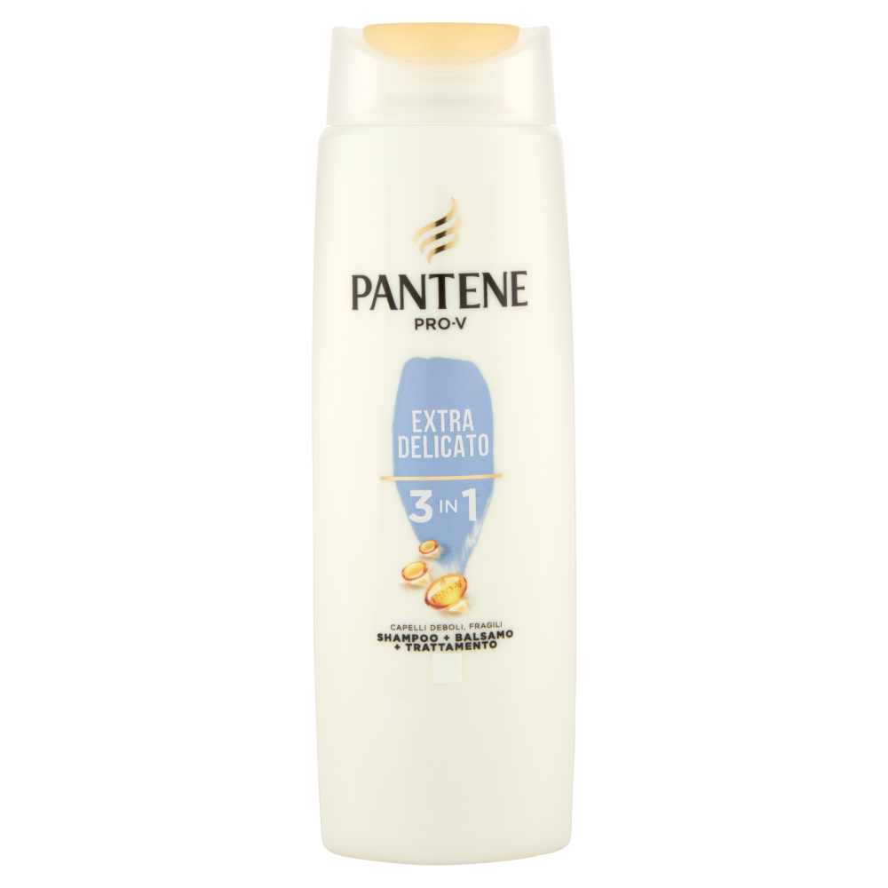 Pantene Shampoo+Balsamo+Trattamento 3in1 Extra Delicato 225 ml