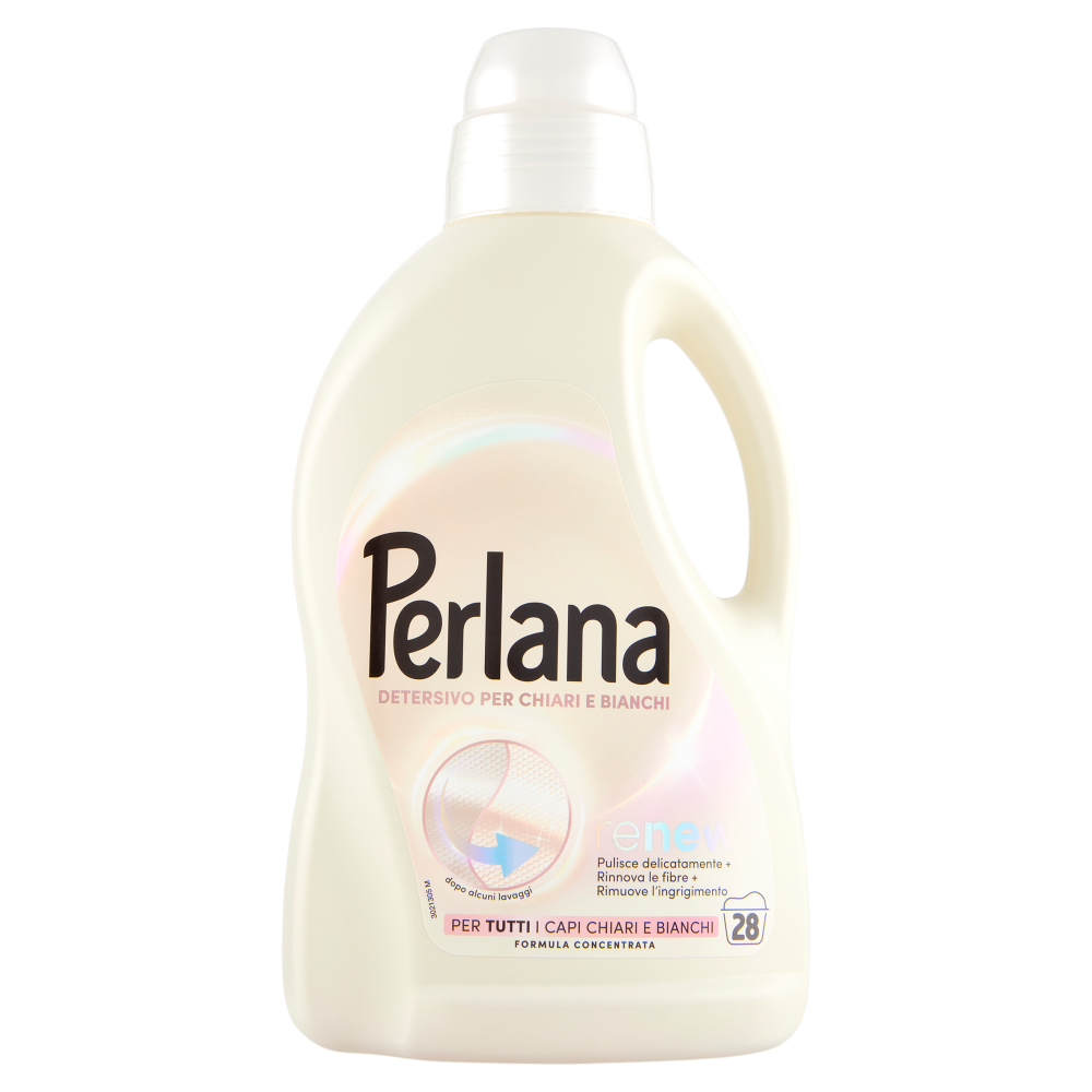PERLANA Detersivo per Chiari e Bianchi 28 Lavaggi 1.400 mL