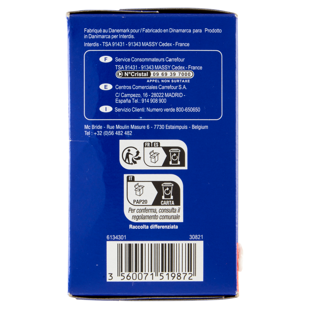 Carrefour Expert Protect 3in1 Pastiglie Anticalcare 15 pz