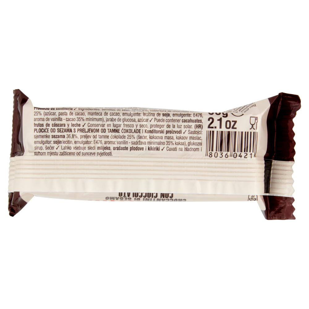 Fiorentini Croccantini di Sesamo con Cioccolato 60 g