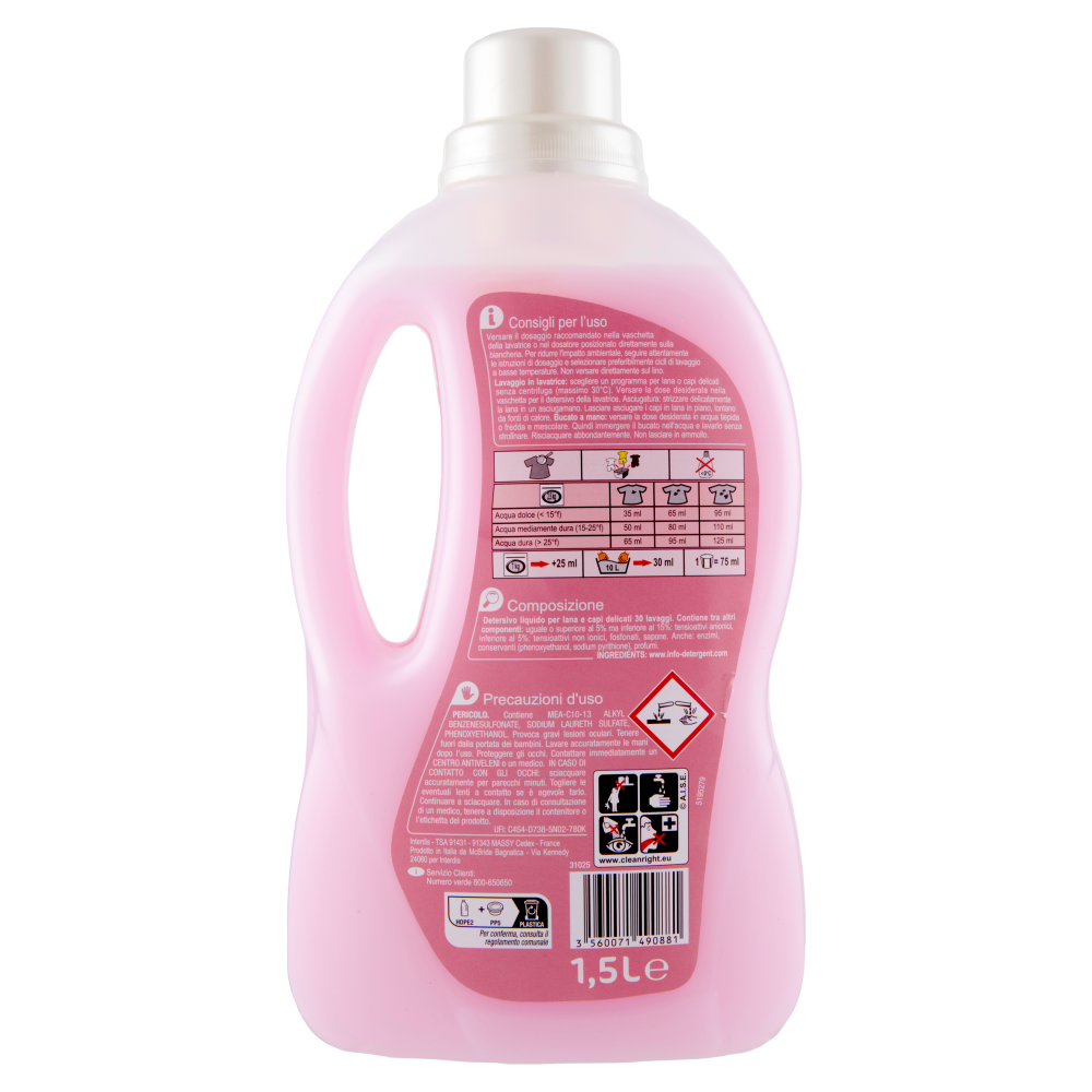 Carrefour Expert Delicate Detergente Bucato 1,5 L