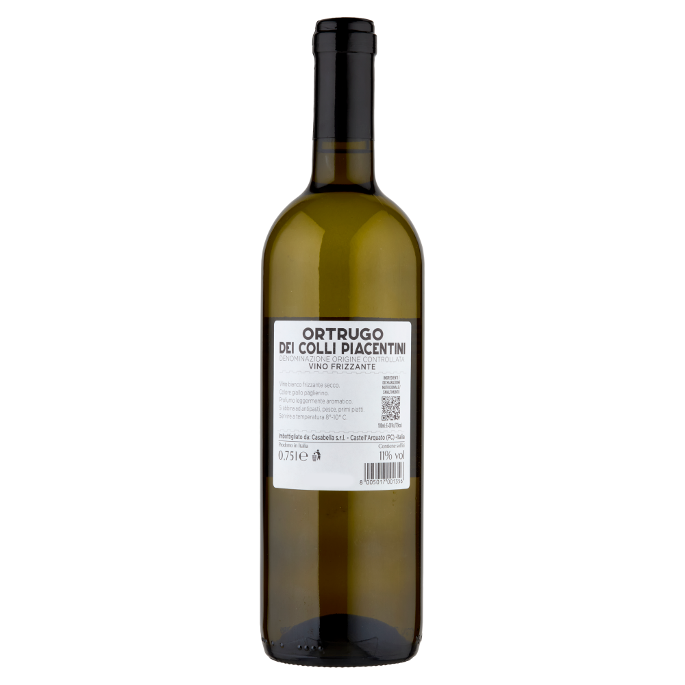 Cantine Casabella Ortrugo dei Colli Piacentini DOC Vino Frizzante 0,75 l