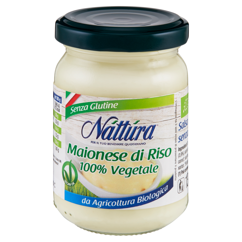 Náttúra Maionese di RIso 100% Vegetale 130 g