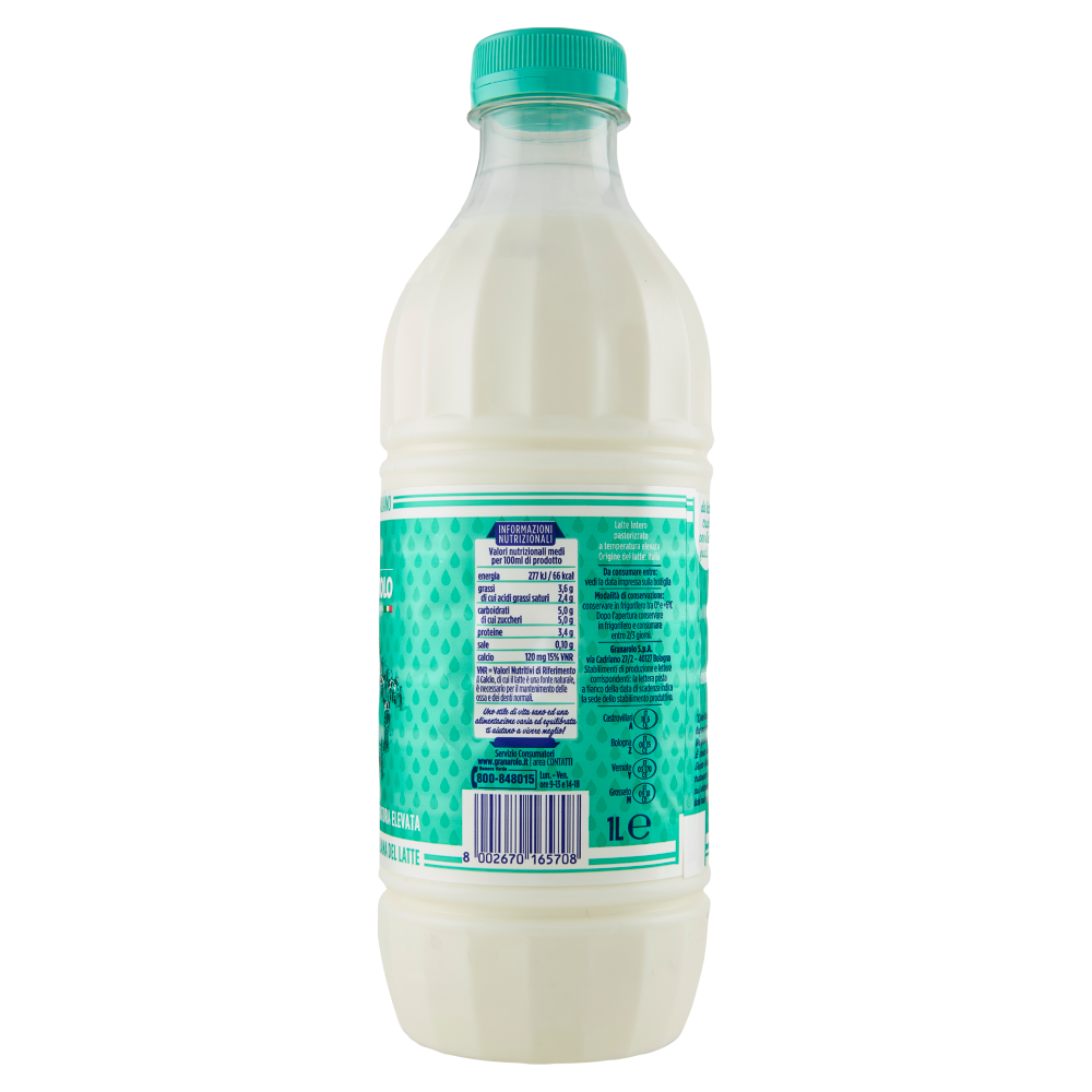 Granarolo Intero Pastorizzato a Temperatura Elevata 1 L