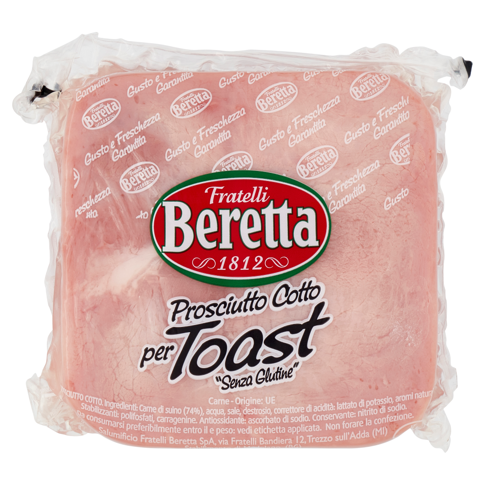 Fratelli Beretta Prosciutto Cotto per Toast 0,400 Kg