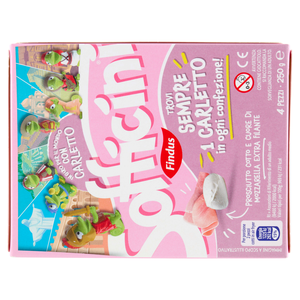 Sofficini Findus 4 Sofficini Prosciutto Cotto Più Mozzarella 250 g