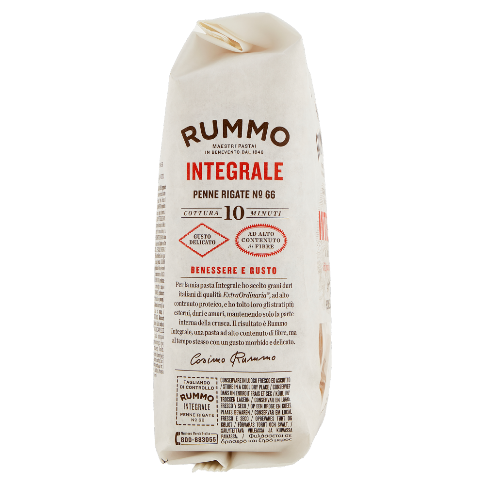Rummo Integrale Penne Rigate N° 66 500 g