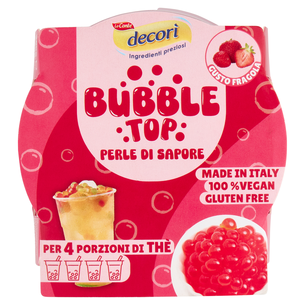 decorì Bubble Top Gusto Fragola 200 g