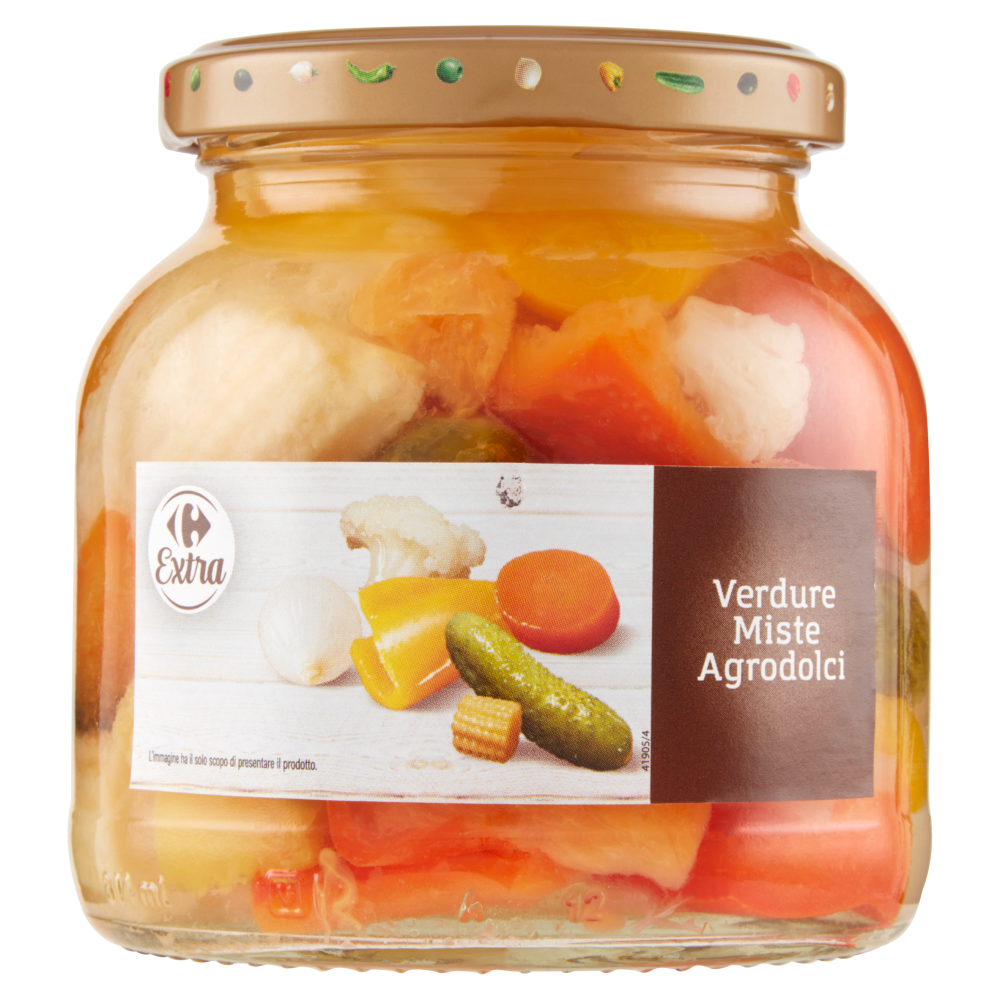Carrefour Extra Verdure Miste Agrodolci 300 g