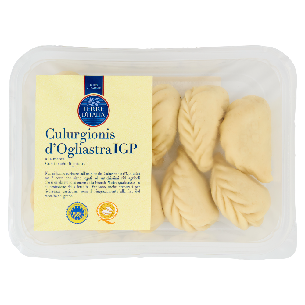 Terre d'Italia Culurgionis d'Ogliastra IGP alla menta 300 g