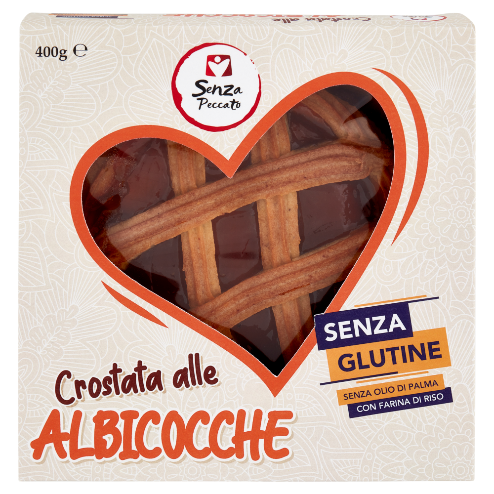 Senza Peccato Crostata alle Albicocche Senza Glutine 400 g