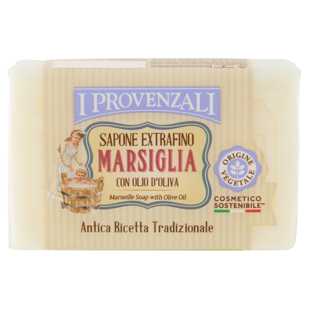 I Provenzali Sapone Extrafino Marsiglia con Olio d'Oliva 150 g