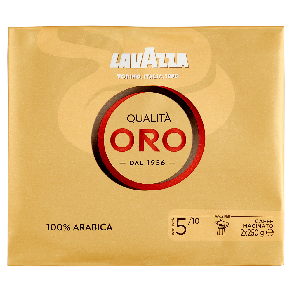 Lavazza Qualità Oro Caffè Macinato 2 x 250 g