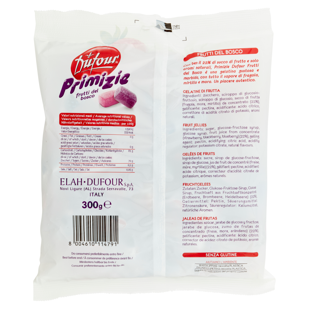Dufour Primizie frutti del bosco gelée 300 g