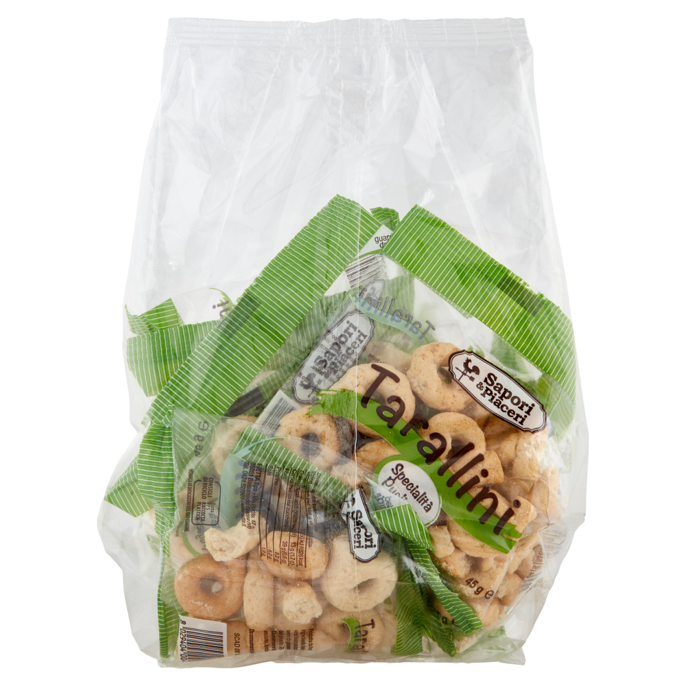 Sapori & Piaceri Tarallini 8 pezzi 360 g
