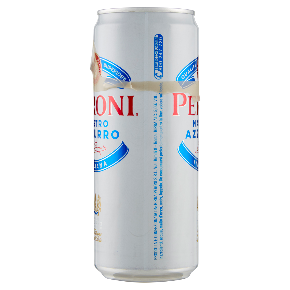 Peroni Nastro Azzurro Birra Lattina 2 x 33