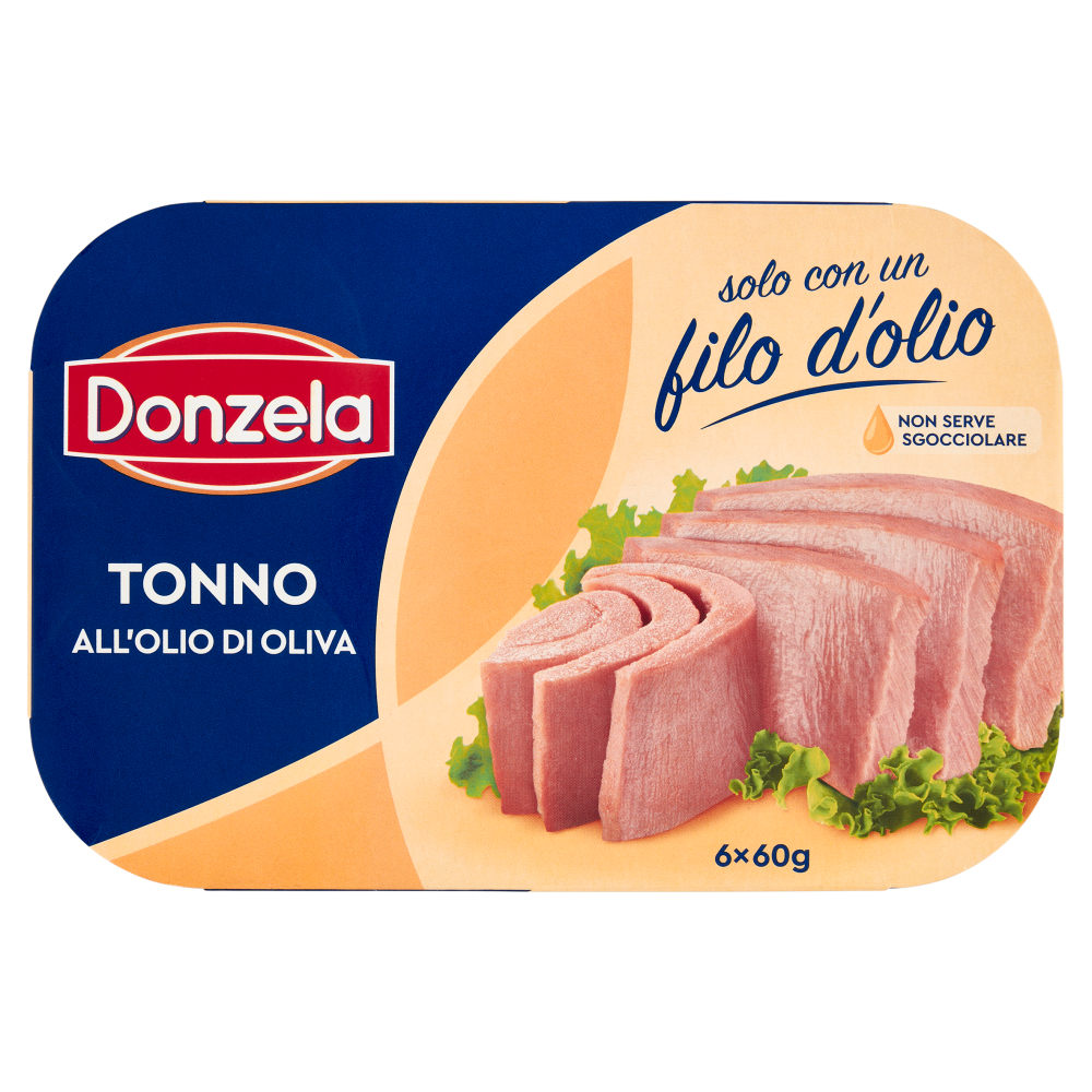 Donzela Tonno all'Olio di Oliva 6 x 60 g