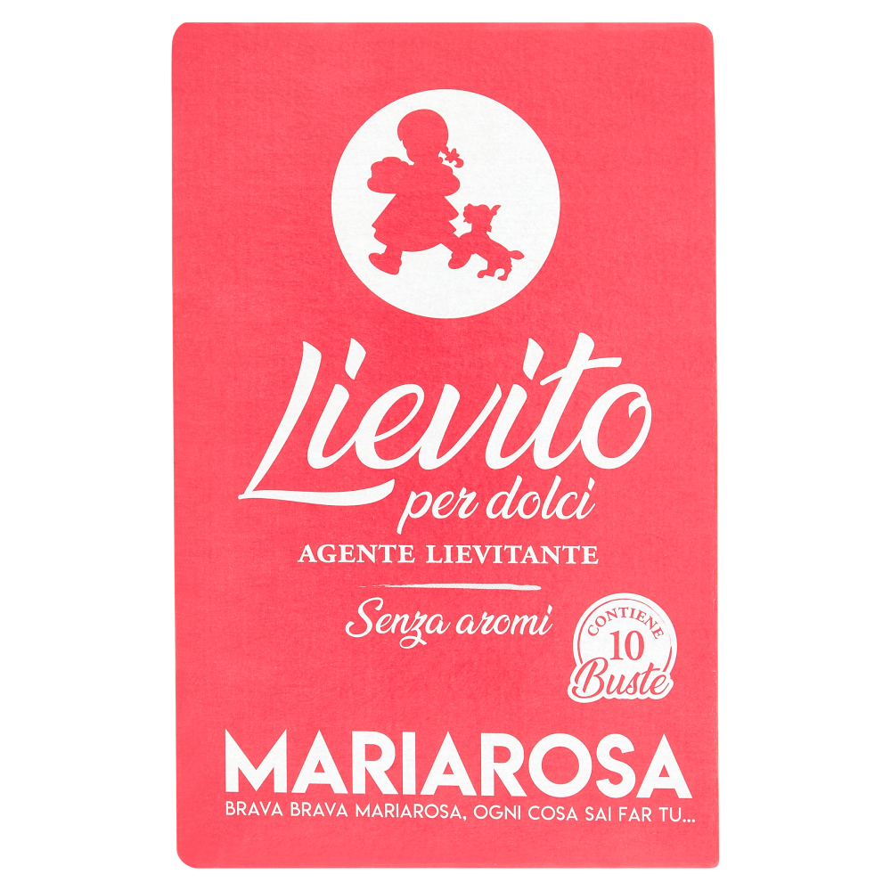 Mariarosa Lievito per dolci Agente Lievitante 10 x 16 g