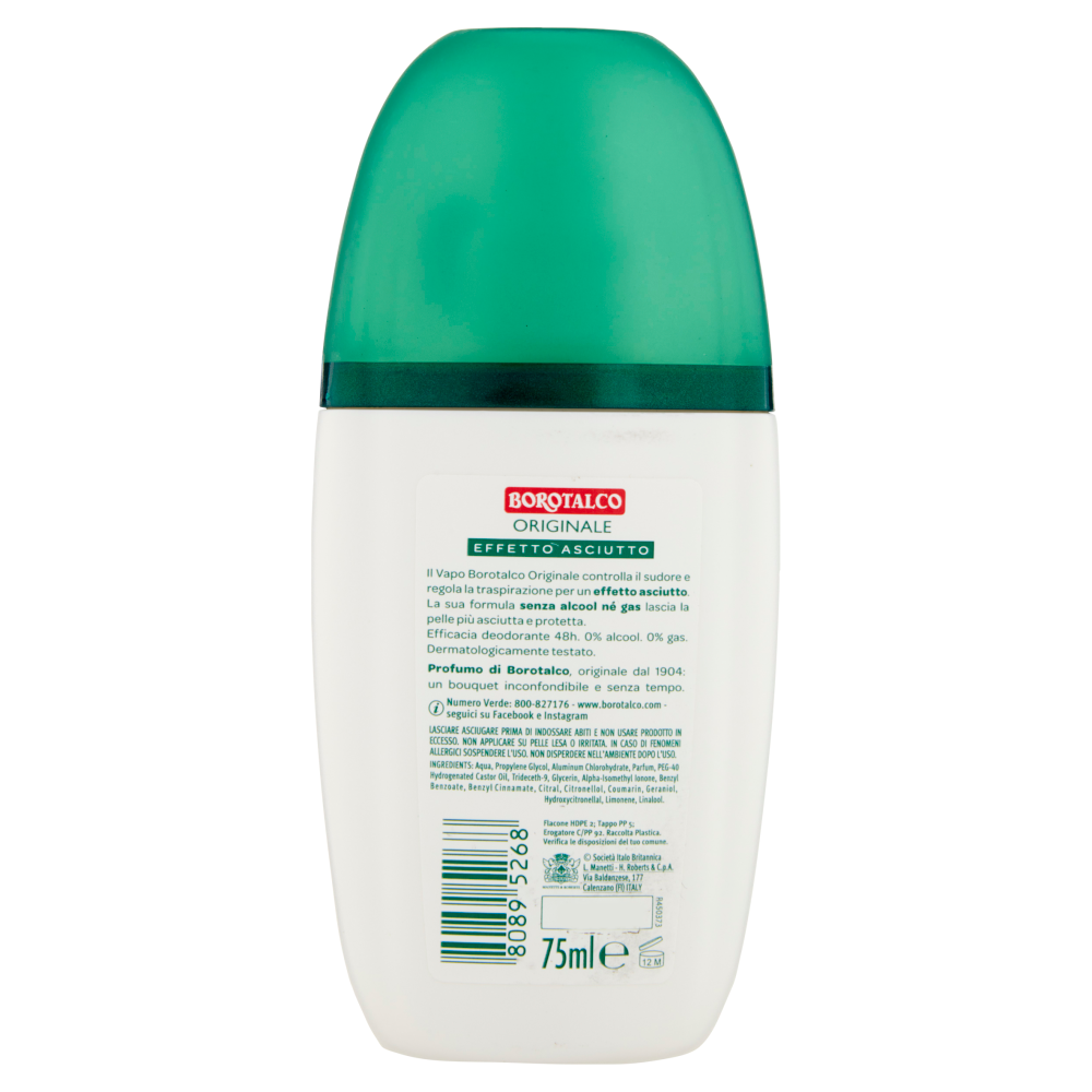 Borotalco Originale Profumo di Borotalco Deo Vapo 75 ml
