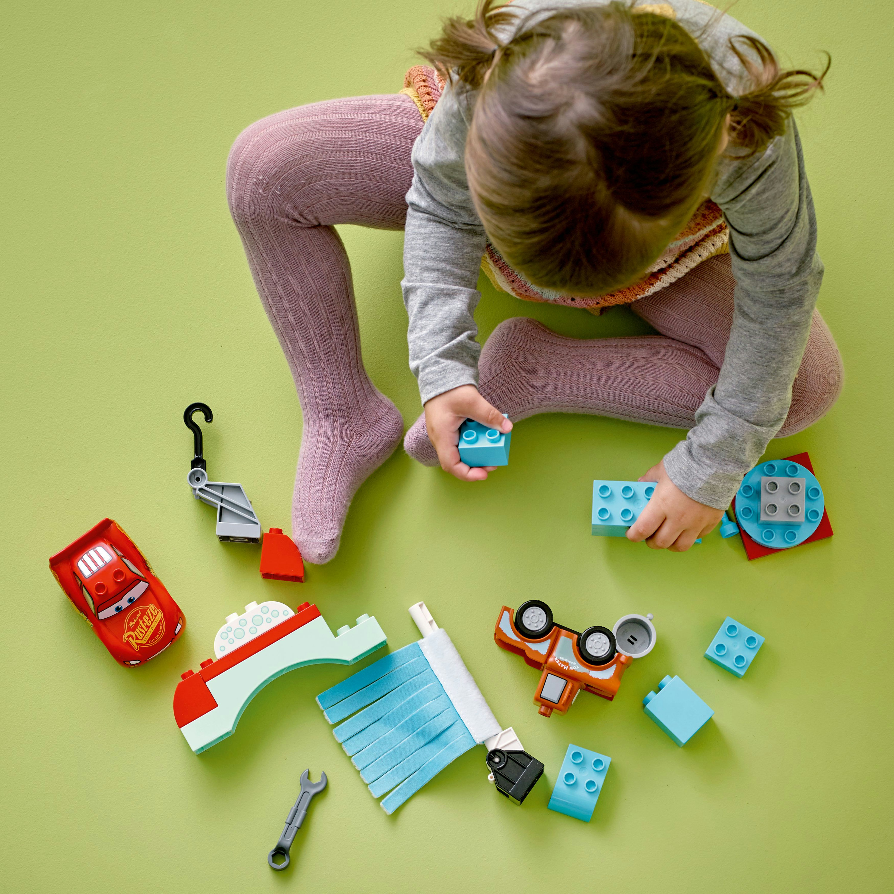 LEGO DUPLO Divertimento all’autolavaggio con Saetta McQueen e Cricchetto