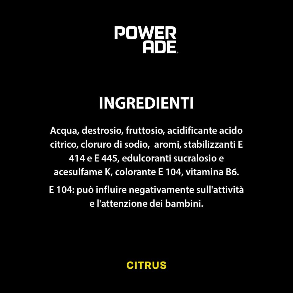 Powerade Citrus 500ml PET