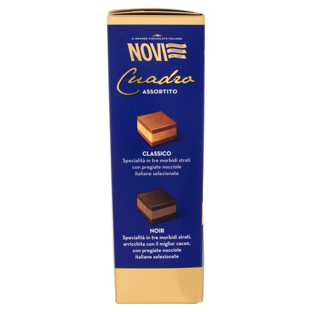 Novi Cuadro Assortito Classico - Noir - Pistacchio 400 g