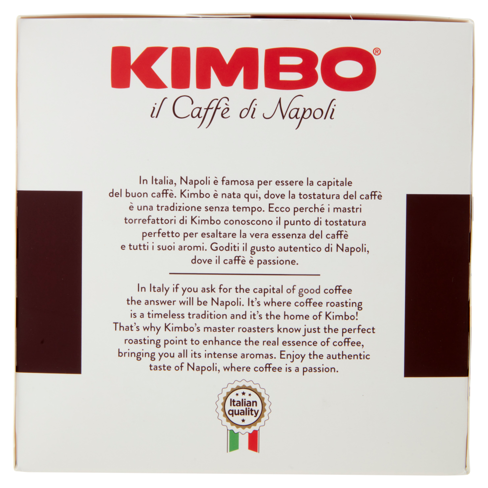 Kimbo Espresso Napoli Capsule Compatibili con le Macchine Nescafé Dolce Gusto* 30 x 7 g
