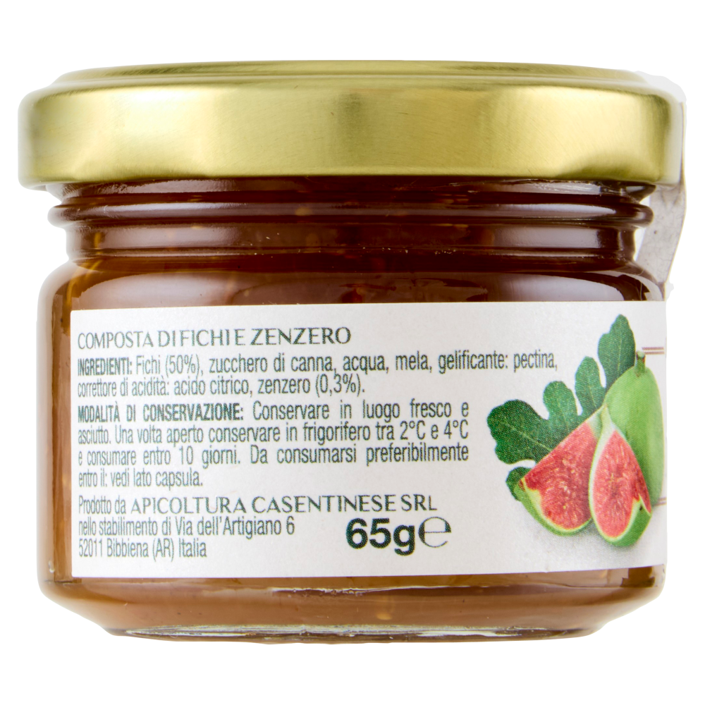 Apicoltura Casentinese Composta di Fichi & Zenzero 65 g