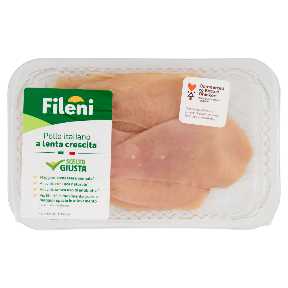 Fileni Petto di Pollo a Fette Sottili 