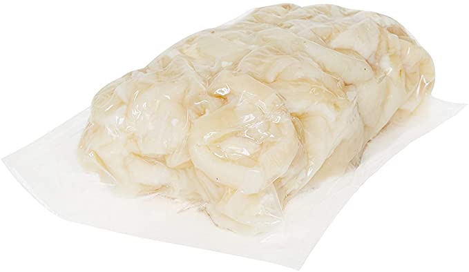 Trippa bovina cotta e tagliata