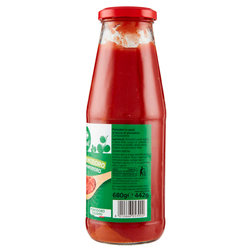 Carrefour Classic Polpa di Pomodoro in Succo di Pomodoro  680 g