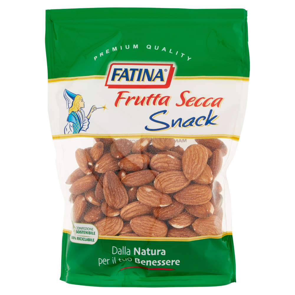 Fatina Frutta Secca Snack Mandorle Sgusciate 150 g