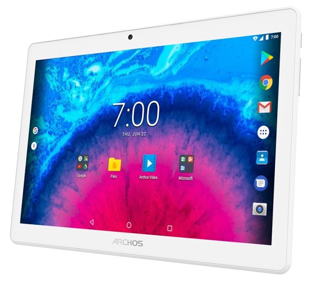 Archos Core 101 4G Mediatek 16 GB 25,6 cm (10.1") Android 7.0 Acciaio inox, Bianco