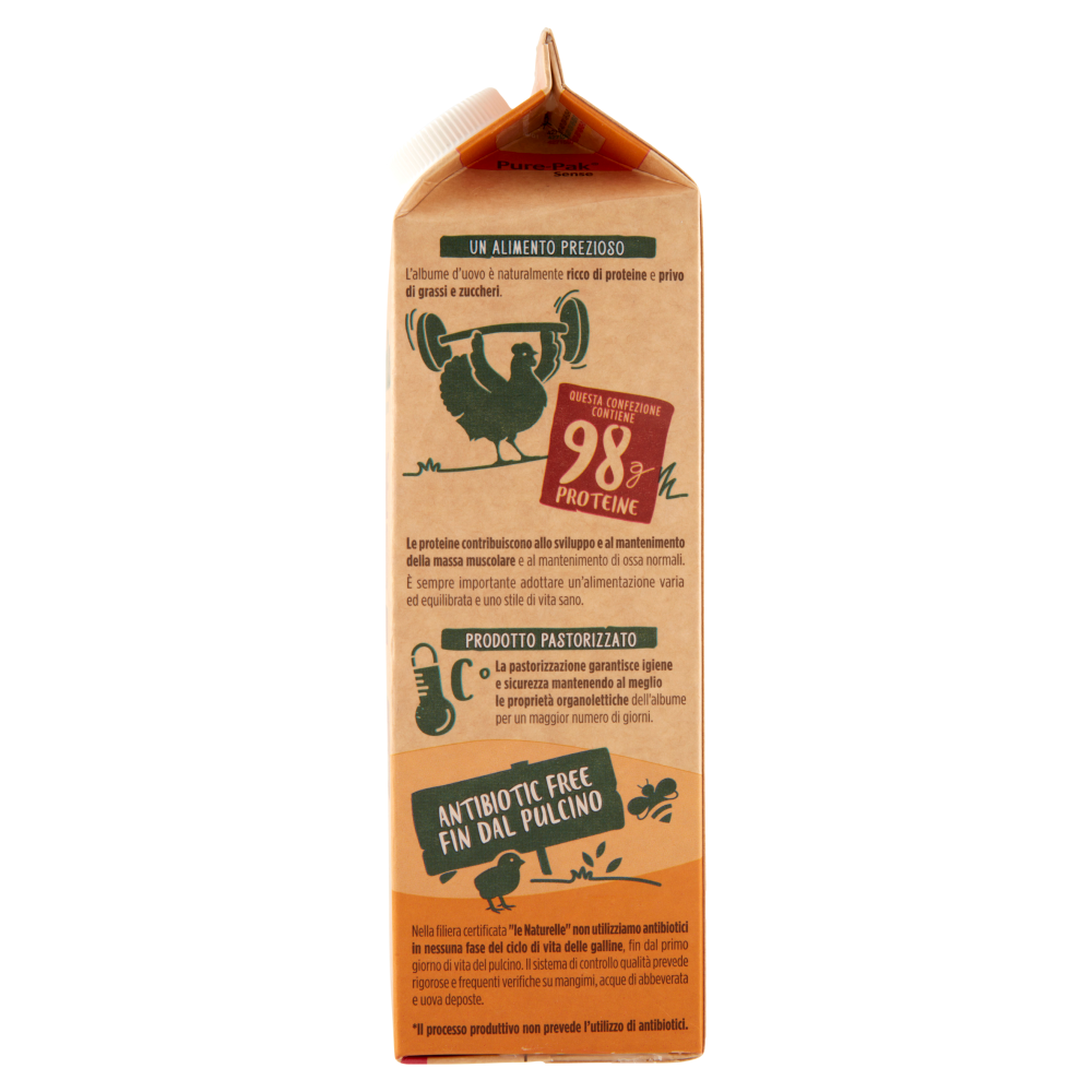 le Naturelle Albume d'Uovo Pastorizzato 1000 g