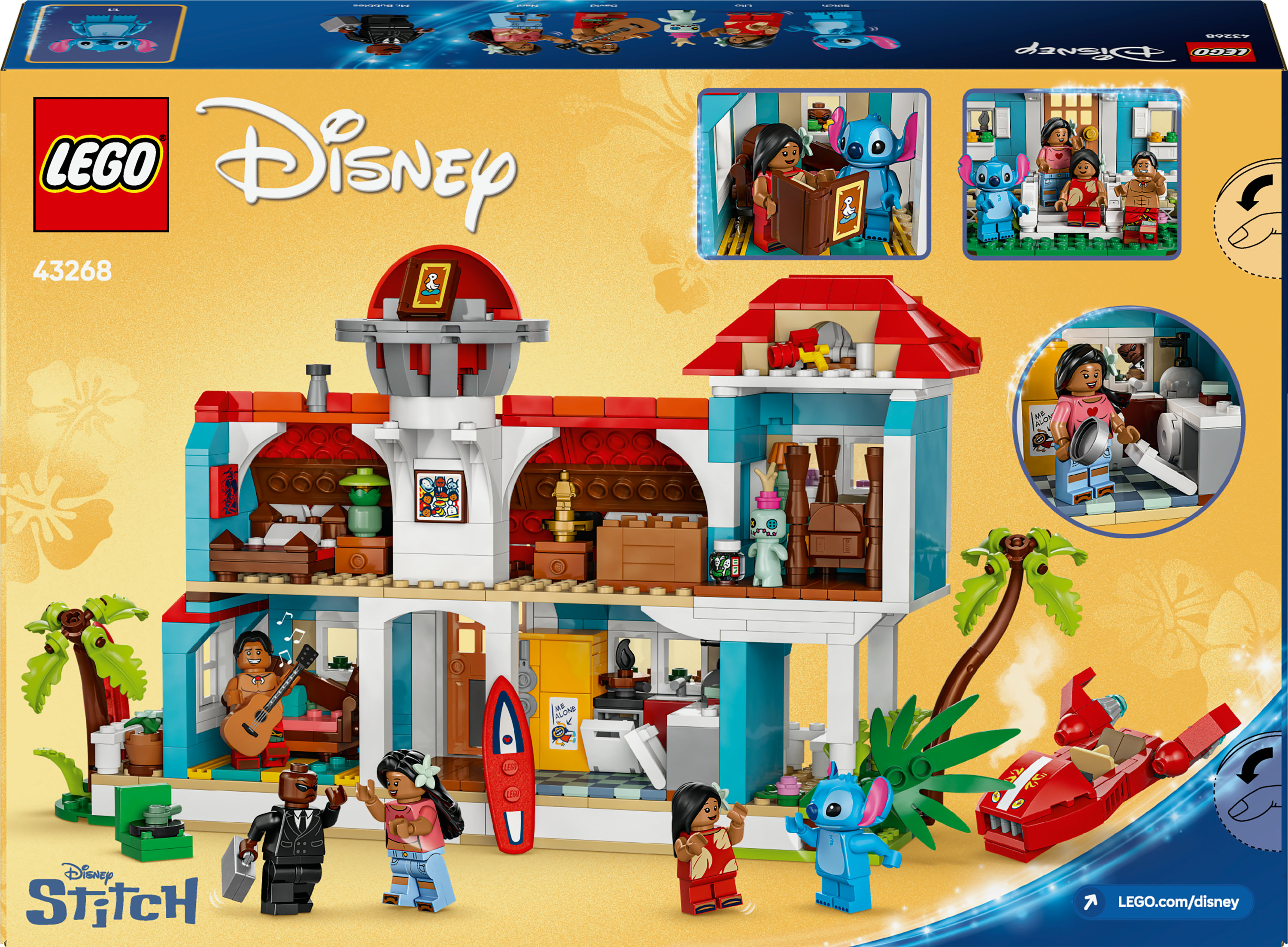 LEGO Disney Casa sulla spiaggia di Lilo e Stitch