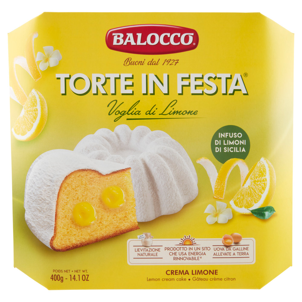 Balocco Torte in Festa Voglia di Limone 400 g