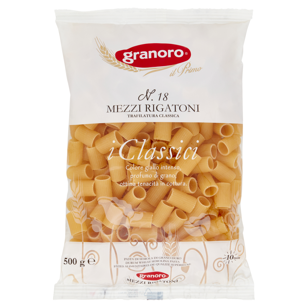 granoro i Classici N. 18 Mezzi Rigatoni 500 g