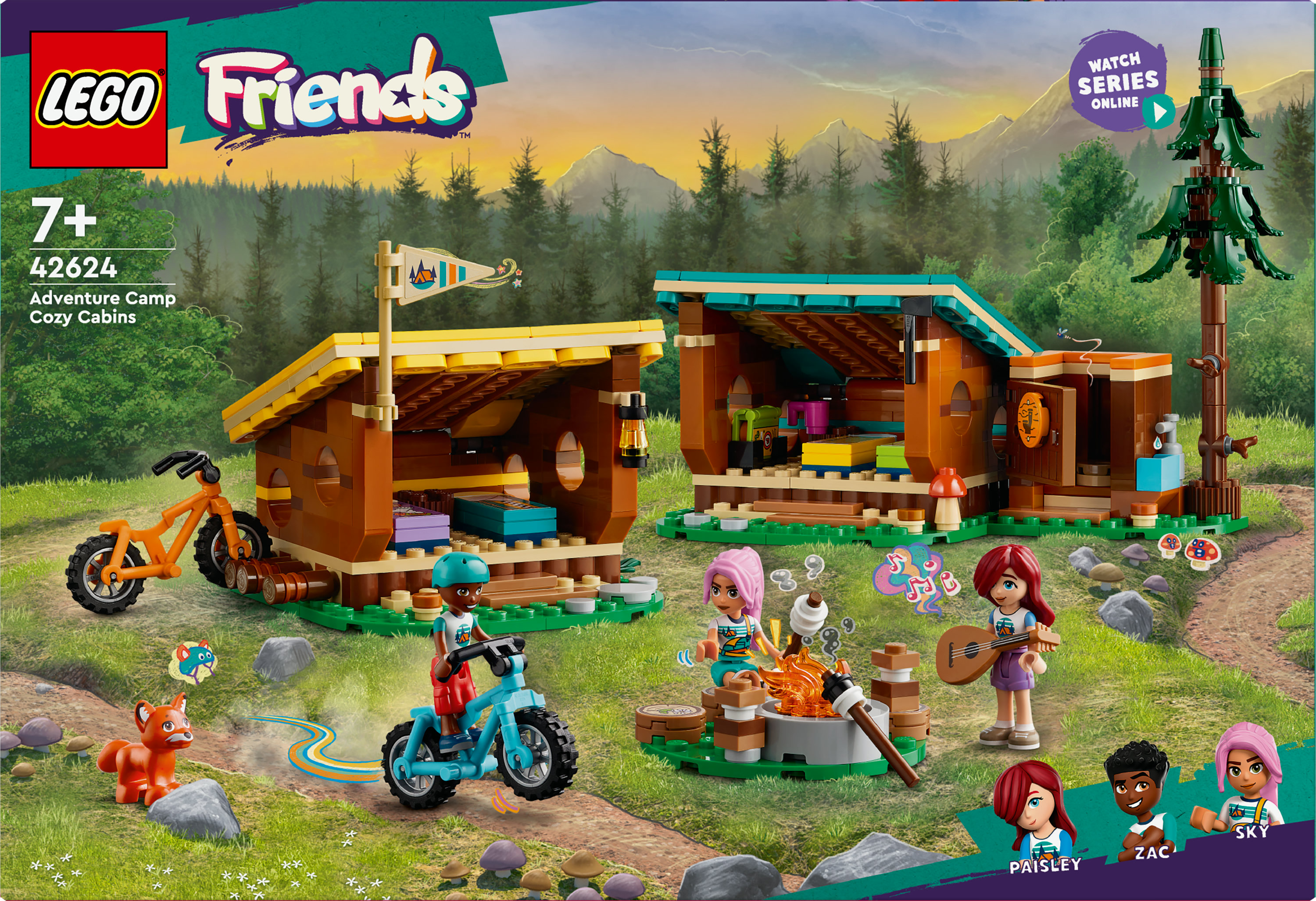 LEGO Friends Cabine relax al campo avventure