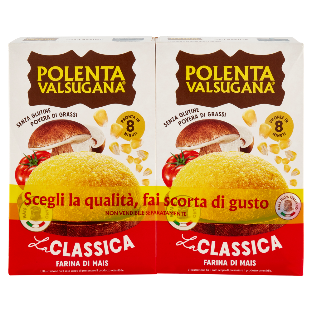 Polenta Valsugana la Classica 2 x 375 g
