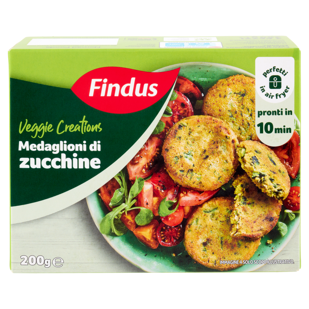 Findus Veggie Creations Medaglioni di Zucchine 200 g