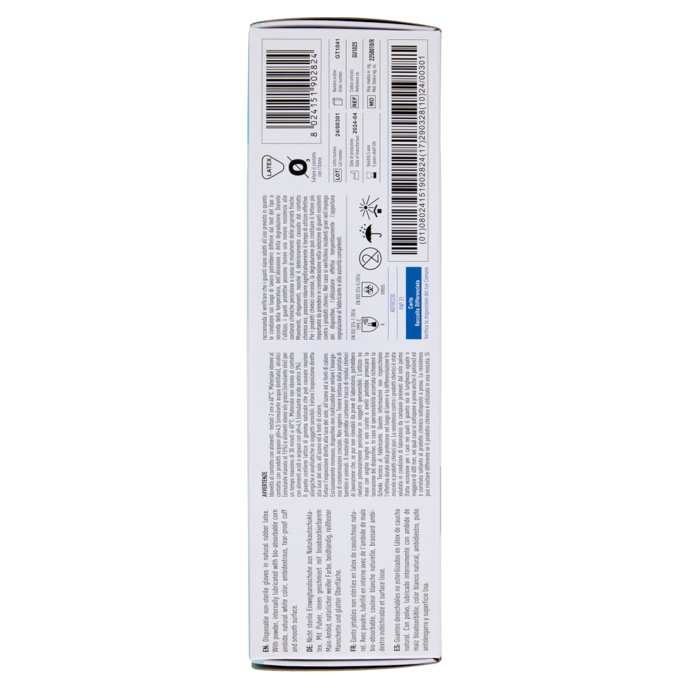 Dr. Protec Guanti in Lattice Talcati Febi Small S 100 pz