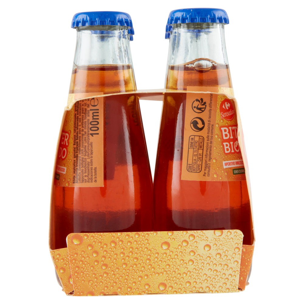 Carrefour Sensation Bitter Biondo 6 x 100 ml