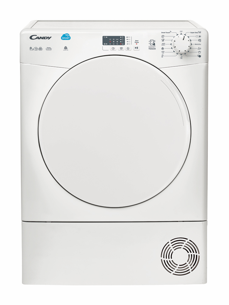 Candy Smart CS C9LF-S asciugatrice Libera installazione Caricamento frontale 9 kg Bianco