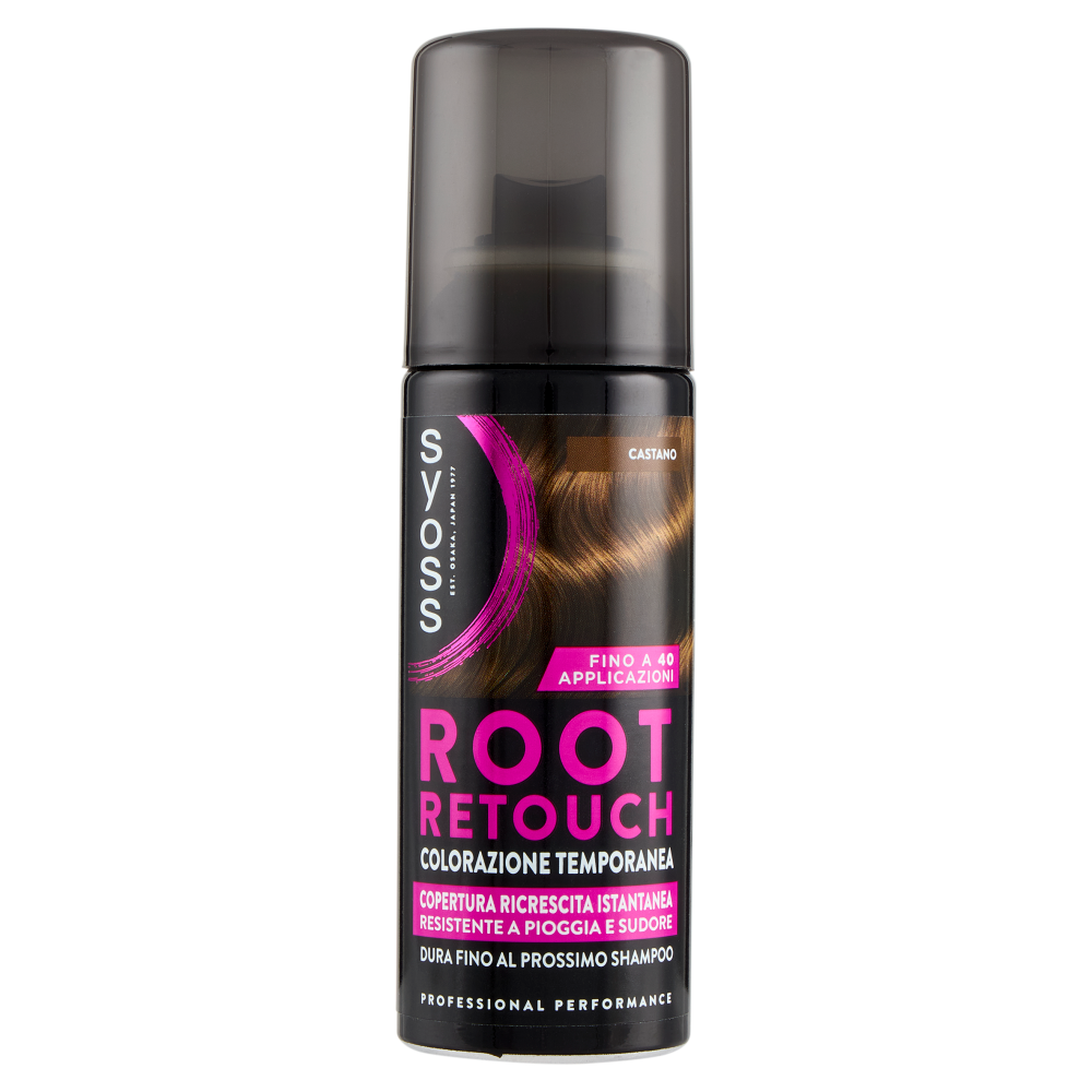 Syoss Root Retouch Colorazione Temporanea Castano 120 ml