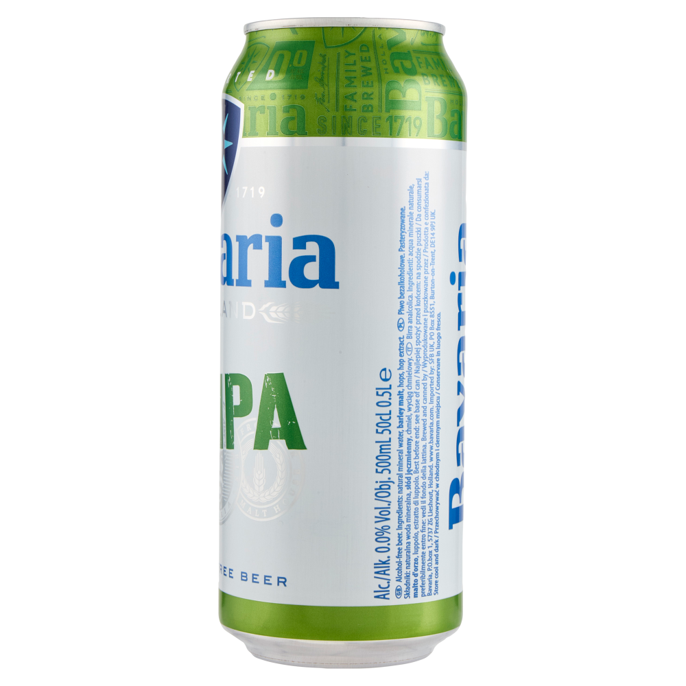 Bavaria 0.0% Alc. Vol. IPA 500 mL